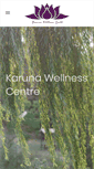 Mobile Screenshot of karunawellnesscentre.com.au